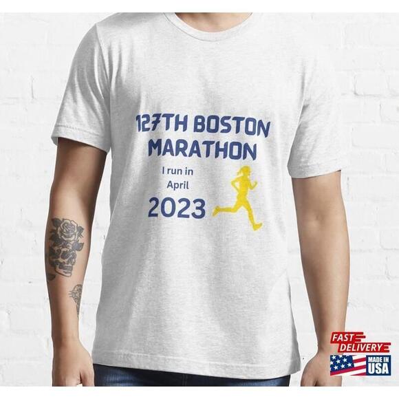 Other - Run Boston Marathon 2023 Essential Tshirt Unisex